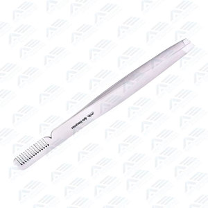 Pince à épiler pour sourcils en acier inoxydable solide, écologique, réutilisable, avec ressort, instruments de beauté de qualité supérieure, marque privée - Product Image 4