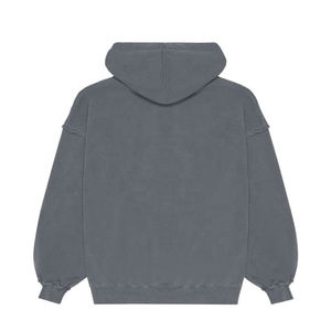 Fabricante de Sudaderas con Capucha de Forro Polar de Alta Densidad para Invierno |   Sudadera Corta Personalizada Estilo Urbano con Logotipo Personalizado 100% Algodón Transpirable - Product Image 4