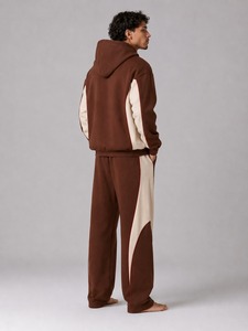 Conjunto Deportivo para Hombre, Cómodo, en Oferta, Casual, Manga Larga, Poliéster y Algodón, para Invierno, Corte Regular, Color Sólido, Ligero - Product Image 3