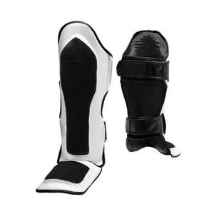 Protège-tibias réglables 2026 à prix d'usine, légers, pour Muay Thai, avec protection du pied et du genou - Product Image 1