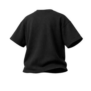 Camiseta Térmica de Manga Corta para Hombre, Cuello Redondo, 100% Algodón, Corte Holgado, Ecológica, con Logotipo Personalizado - Product Image 3