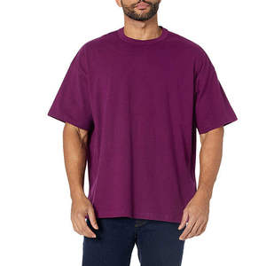 T-shirt personnalisé pour homme, coupe ample, mode streetwear moderne, service de vente en gros - Product Image 1