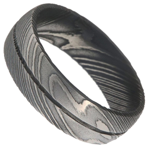 Luxury Polished Surface Damascus <b>Rings</b> Durable Steel Jewelry Damascus <b>Rings</b> Modern Wedding Collection Damascus <b>Rings</b> - Product Image 3