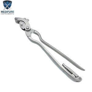 Serra Emasculadora de Alta Calidad con Trinquete de Acero Inoxidable, Instrumento Veterinario de Castración, Instrumentos Veterinarios de Uso Pesado - Product Image 1