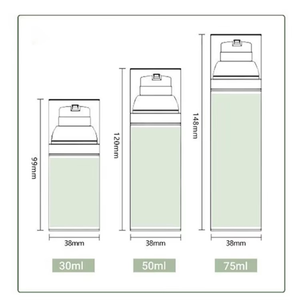 Bouteilles distributeurs sans air sur mesure de grande capacité (30ML, 50ML, 75ML, 100ML) pour sérums et lotions - Product Image 5