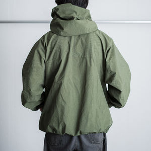 Chaqueta Cortavientos Plegable para Hombre, con Cierre Completo, Ligera, con Capucha, Resistente al Viento, con Tejido Transpirable para Actividades al Aire Libre - Product Image 6