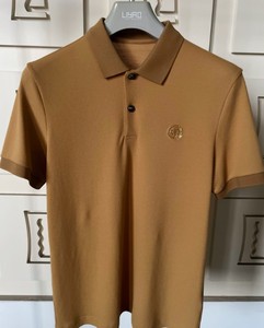 Polo pour homme en coton tricoté de haute qualité, avec logo brodé personnalisé, séchage rapide, manches courtes, style sportif décontracté, marque City - Product Image 3