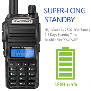 Radio Walkie Talkie Portátil de Doble Banda, Recargable, de Largo Alcance, Programable, con Cancelación de Ruido, para Comunicación en Grupo - Product Image 5