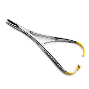 Portaagujas Mathieu TC de Acero Inoxidable, Instrumento para Profesionales Médicos y Quirúrgicos - Product Image 2