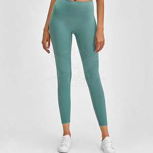 2026 Modern Design <b>Women</b> Yoga <b>Leggings</b> High Quality Best Selling Lightweight Breathable Fabric Mid Waist Solid <b>Pattern</b> - Product Image 2