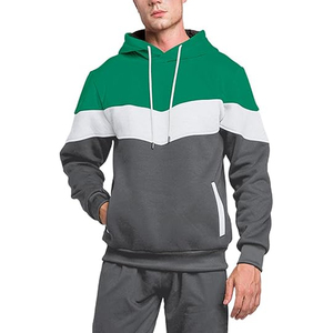 Conjunto Deportivo de Algodón para Hombre, Sudadera con Capucha y Pantalones Deportivos, Ropa Informal para Gimnasio, Correr, Uso Diario - Product Image 3