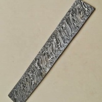 Top Kwaliteit Custom Handgemaakte Damascus Blank Billet Hand Gesmeed Damascus Staal Blanco Billet Voor Het Maken Van Messen