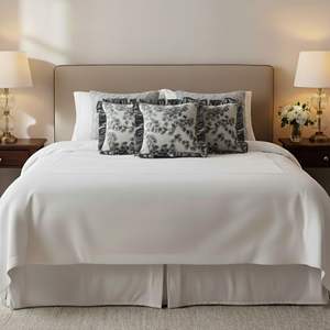 Ensemble de 5 housses de coussin décoratives grises SOGA, à volants floraux et tricot diamanté, pour une maison confortable - Product Image 4