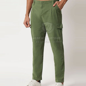 Pantalons cargo pour hommes au style unique, pantalons cargo pour hommes sur mesure, personnalisez votre propre logo sur les pantalons cargo - Product Image 3