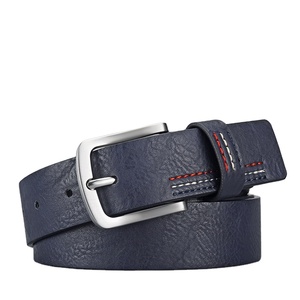 Ceinture en cuir véritable avec boucle en cuivre vintage, design personnalisé, haute qualité, confortable, prix bas, respirante, respectueuse de l'environnement - Product Image 2