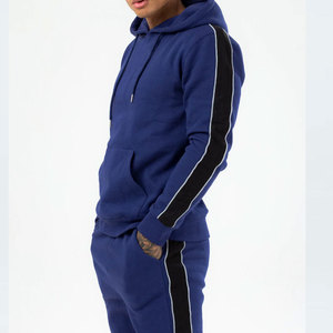 Survêtement d'hiver décontracté pour homme, à capuche, épais, 100 % coton, manches longues, antibactérien, écologique, avec logo personnalisé - Product Image 3