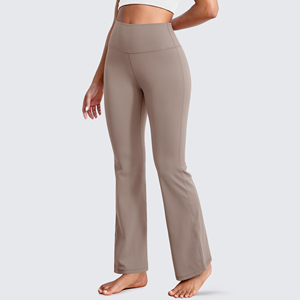 Pantalones de Yoga Premium Ecológicos y Transpirables para Mujer, Cintura Alta, Corte Bootcut, Leggings Acampanados, Ropa Deportiva para Correr, Gimnasio y Fitness - Product Image 4