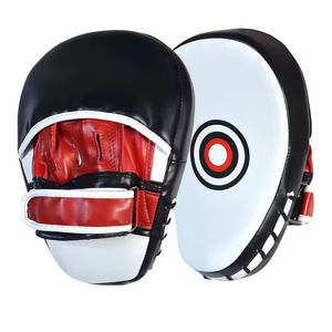 Guante de Boxeo Blanco de PU con Objetivo Rojo, Almohadilla de Entrenamiento Resistente para MMA y Kickboxing, para Todas las Estaciones - Product Image 1
