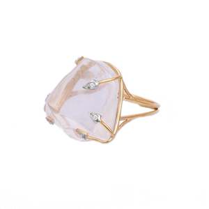 Fashion <b>Rings</b> Gold <b>Crystal</b> Craft Supplies & Tools - Product Image 5