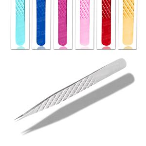 Caja de Acero Inoxidable para Pinzas de Extensión de Pestañas, Marca Privada, Logotipo Personalizado, Accesorios, Herramienta Duradera, Pinzas de Precisión - Product Image 2