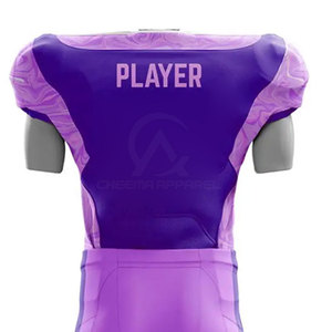 Tenue de football américain pour jeunes avec un matériau en polyester doux, léger et respirant pour les entraînements et les matchs - Product Image 5