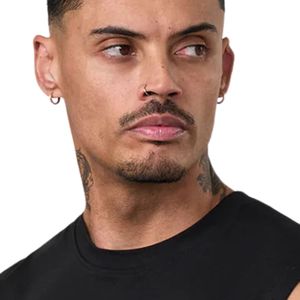 Camiseta Deportiva sin Mangas para Hombre, Negra, para Gimnasio, Entrenamiento, Fitness y Deportes - Product Image 6