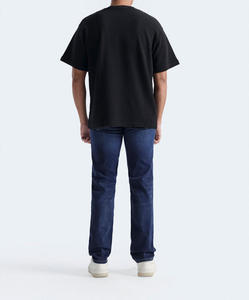 เสื้อยืดโพลีเอสเตอร์ 100% สีดำ สำหรับออกกำลังกาย วิ่ง แห้งเร็ว ทรงพอดีตัว ผู้ชาย รับผลิตเสื้อยืดเปล่าแบบสกรีนลายตามสั่ง ขายส่ง - Product Image 4