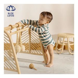 Gimnasio de Ratán para Bebés 2026 de Venta Rápida, Material Cuidadosamente Seleccionado, Marco de Juego para Bebés que Ayuda al Entrenamiento de la Coordinación Motora y a la Estimulación - Product Image 5
