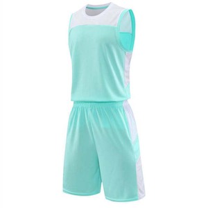Maillots de basket-ball personnalisés OEM en gros d'usine, uniformes unisexes pour adultes, débardeurs sans manches, grandes tailles, techniques d'impression - Product Image 4