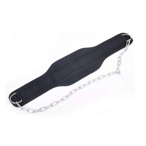 Cinturón de neopreno de alta resistencia Geo Brothers con hebilla para mancuernas - Cinturón de levantamiento de pesas para deportes y fitness - Product Image 4