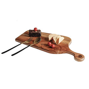 Tabla de queso de madera de mango duradero, tabla de corte de madera y servicio, bandeja de madera Natural para bistec, exhibición de frutas y verduras - Product Image 5