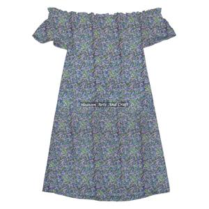 Nuevo Vestido de Algodón para Mujer, Estilo Elegante, con Hombros Descubiertos, para Fiesta de Cumpleaños, Cena o Boda - Product Image 6