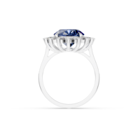 Bague en argent 925 avec diamant de laboratoire pour femme, certifiée IGI, RJC, ODM, OEM, fabricant éthique de bijoux fins, vente en gros E201287