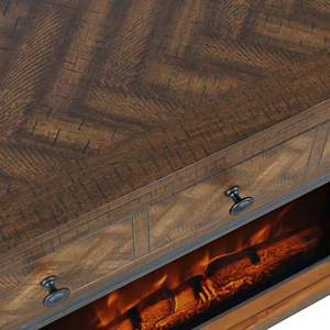 Aparador Moderno de Madera Sólida para Sala de Estar VIET FURNITURE con Almacenamiento - Muebles Duraderos - Product Image 4