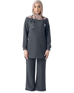 Ensemble de blouses professionnelles respirantes pour le personnel médical, tissu durable, léger et confortable, uniforme d'hôpital pour femmes - Product Image 4