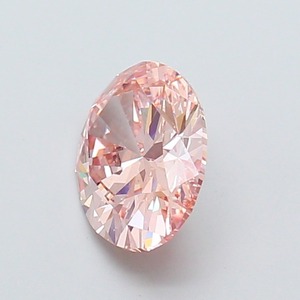 Diamant rose fantaisie vif ovale de 1,51 carat, cultivé en laboratoire, CVD, clarté VS2, excellente taille, diamant rose éthique non monté - Product Image 2