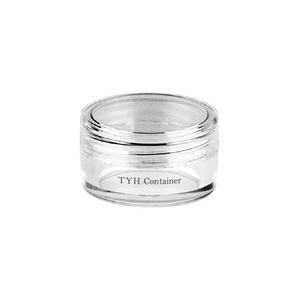 <b>5ml</b> SAN <b>Plastic</b> Sample <b>Jar</b> Eco-Friendly & Recyclable Clear Small Pot for Loose Powder & Cosmetic Screw-on Cap (INB05T) - Product Image 1