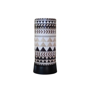 Tribal Pattern LED Table Lamp Warm Ambient Bedside <b>Night</b> <b>Light</b> Modern Decorative Desk Lamp for Bedroom Living Room Office Home - Product Image 1