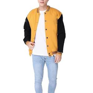 Trending Men's Varsity <b>Jackets</b> Vintage Style Winter Clothing Custom Embroidered Logo Varsity <b>Jackets</b> Wholesale Price - Product Image 6