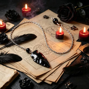 Meilleures ventes en gros : Pendule en pointe de flèche de cristal noir personnalisé, fait main et poli, artisanat en pierre semi-précieuse pour la méditation Feng Shui - Product Image 1