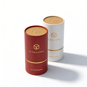 Boîte cylindrique en carton personnalisée de haute qualité pour l'emballage des pistaches - Product Image 2