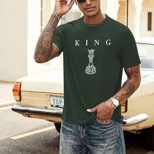 Camiseta de manga corta con estampado de hip hop para hombre - Product Image 3