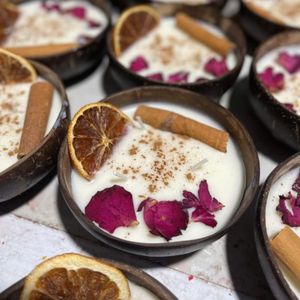 OFERTA LIMITADA 2026 Vela de Cáscara de Coco con Cera de Soja para Relajación y Decoración del Hogar, Fragancia Duradera, Artesanía Premium - Product Image 5