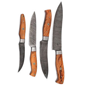 Juego de cuchillos de cocina de acero de Damasco, colección de cuchillos de chef para restaurante, catering, escuela culinaria y cocina casera - Product Image 6