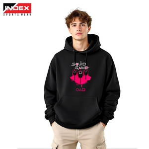 เสื้อฮู้ดซิปผู้ชาย INDEX สีพื้น ทรงปกติ สไตล์ลำลอง สำหรับฤดูใบไม้ร่วง ผ้าถัก สีเทา ผ้าฝ้าย 100% เฟรนช์เทอร์รี่ - Product Image 2