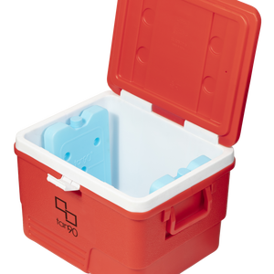 Nevera Portátil de Hielo Rotomoldeada con Tapa Segura para Pesca, Campamentos y Recreación al Aire Libre - Product Image 6