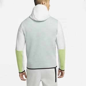 Conjunto Deportivo de Felpa Técnica para Hombre, Sudadera con Capucha y Pantalones, Ropa Deportiva para Gimnasio, Sudadera con Capucha y Pantalones Jogger con Cierre - Product Image 3