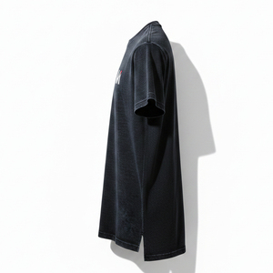 T-shirt Oversize Homme en Coton Peigné Premium, Uni, Doux au Toucher, Style Streetwear, Coupe Ample, Grande Taille, Logo Personnalisé - Product Image 4