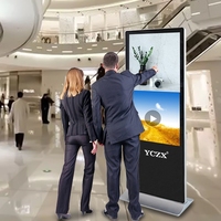 Écran d'affichage numérique LCD FHD 55 pouces, écran publicitaire mural Android 11 pour la vente au détail