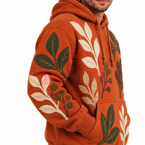 Sudaderas con capucha de patchwork hechas en fábrica, sudaderas con capucha de tela suave, productos de moda, sudaderas con capucha de patchwork para venta en línea - Product Image 4